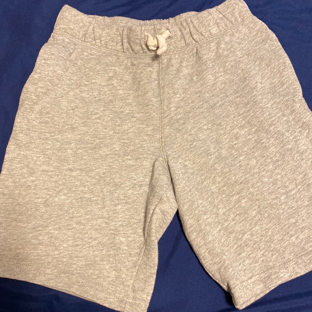 Kids Gray pull on shorts